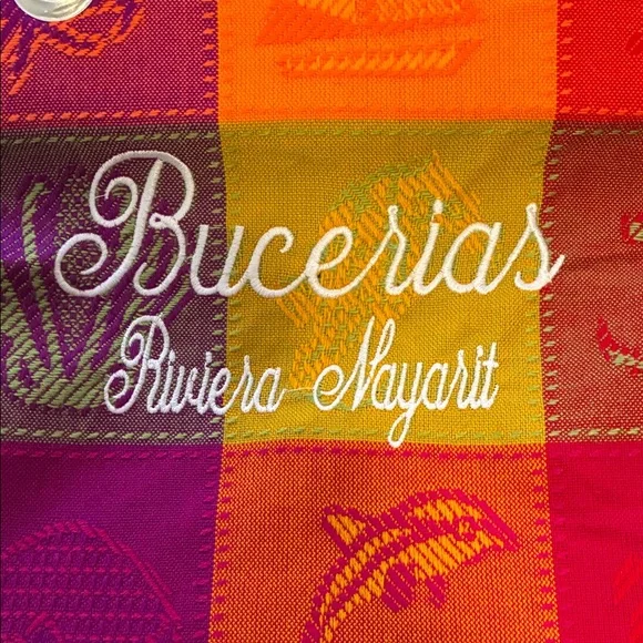 Colorful Tote Bag from Mexico - “Bucerias Riviera Nayarit” - Picture 2 of 12